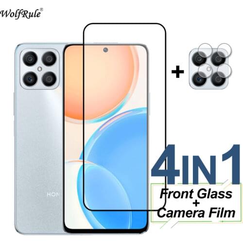 Full Cover Tempered Glass For Huawei Nova 8i Screen Protector Shockproof HD Protective Camera Lens Film On For Huawei Nova 8i