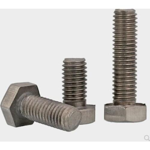 20pcs DIN913 m5 Titanium Hex bolts Original Color TA2 Screws Ti Fastener