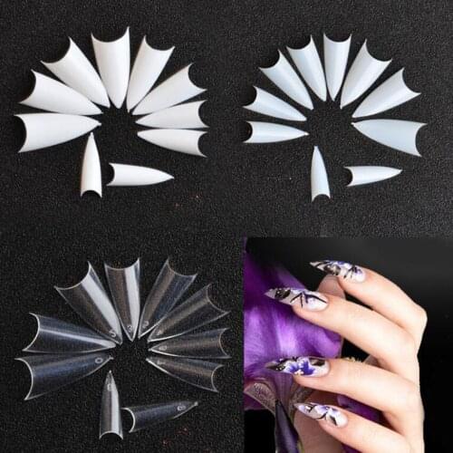 500Pcs/set Nail Art False Nails DIY Artificial Full Nail Tips Design False Nail Manicure Decoration Beauty Nail Art Makeup Tools