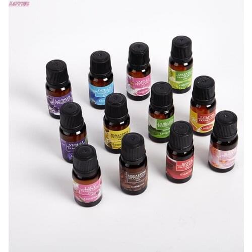 10ml Car Flavoring 6 Flavors Car Natural Plant Essential Air Humidifier Freshener Water Soluble Perfume Oil Car Air-freshener