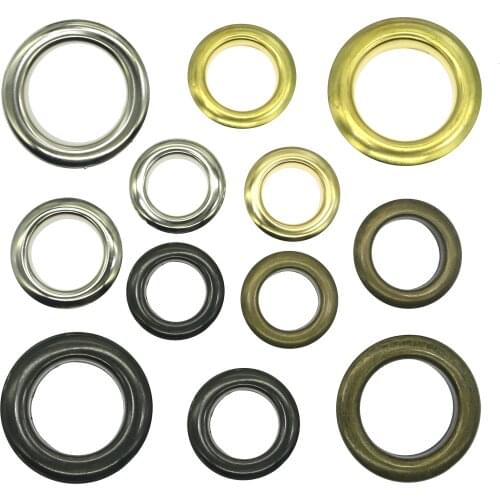 Pure Copper Large Eyelets 25|30|40mm Inner Diameter Press for Eyelets Eyelets for Curtains Awnings Handbag Grommets Metal Brass