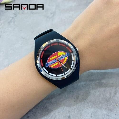 2021 New Mens Sports Watches 50M Quartz Military Watch Women Casual Electronics Wristwatches Relojes Hombre Luxury Brand SANDA