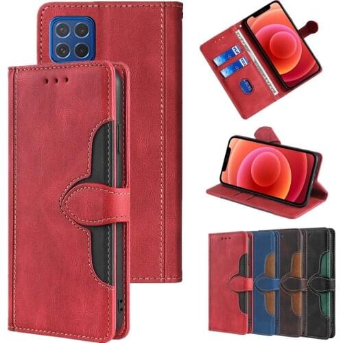 Case for Samsung Galaxy F62 M62 M31S M30 Note 20 10 S21 S20 Ultra Wallet Leather Capa Card Holder Heavy Duty Protection Cover