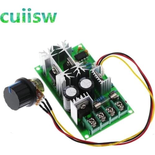 DC10-60V Motor speed regulator 12V - 48V/20A High power drive module PWM Motor speed controller current regulator