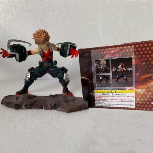 My University hero fighting faces Ver. Bakugou katsuki Action Figure Model Toy Doll Gift