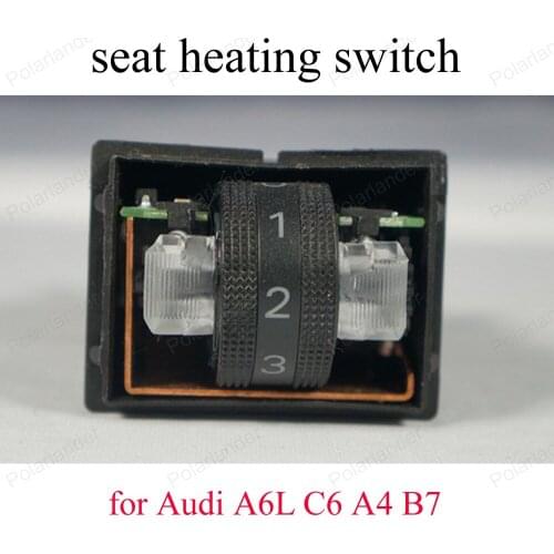 Heated s-eat button 8RD 963 563 for A-udi A6L C6 A4 B7 heated s-eat switch