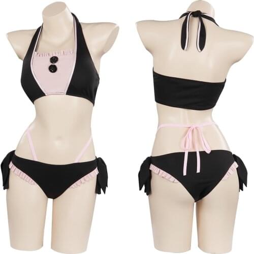 My Hero Academia Cosplay Uraraka Ochako Costume Female Girl Swimwear Outfits Halloween Carnival Suit