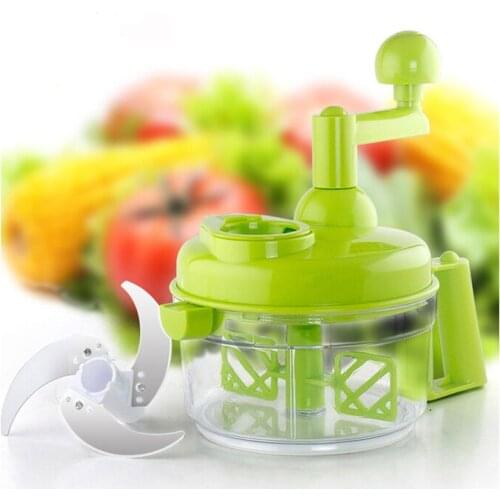 Multifunctional Kitchen Manual Vegetable Large Capacity Nut Onion Chopper Hand Pull Food Meat Grinder Egg Sauces Blender