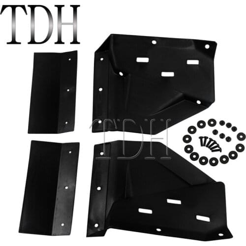 Motorcycle Black Front Mud Flap Kit 2879938 For Polaris RZR XP 1000 XP4 1000 S 900 2015-2016 RZR XC 900 2015 RZR 4 900 2016
