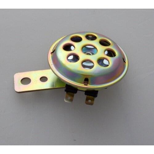 2016 new Good quality Free shipping HaoGuang motorcycle horn 70MM Cold rolled Chrome plated iron and horn ring 12V 1.5A corner