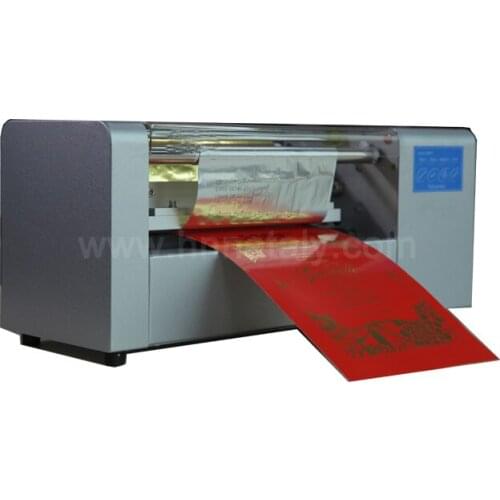 Nataly Latest digital Gold foil printing machine for paper,leather,wedding card,calendar cover