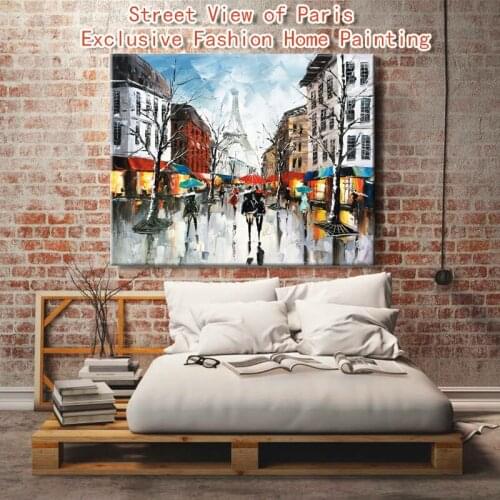 Paint by number art painting by numbers City streets fashion Living room decorative hanging pictures Personalized Customization