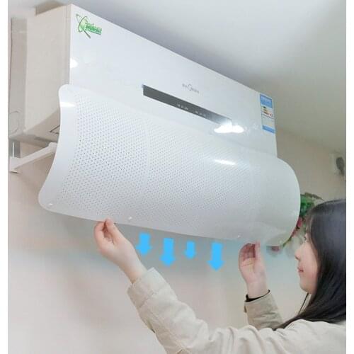 Adjustable Air Conditioning Cover Wind Deflector Windshield Air Conditioner Tools Air Baffle Shield Home Office Accessories
