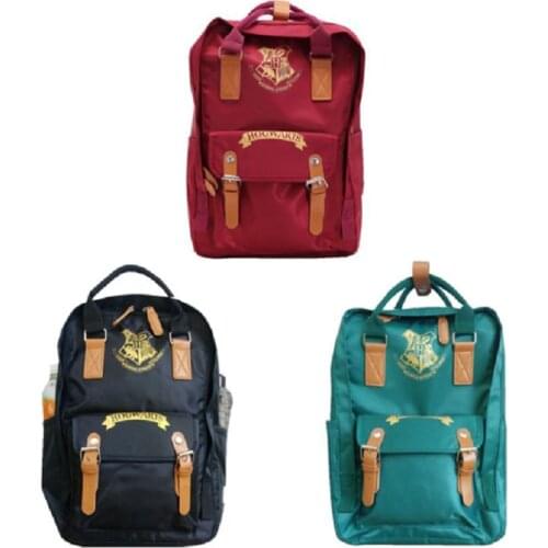 Harried Customized Magic Schoolanti-water nylon bookpack potter Teenagers Schoolbags laptop bag Women Men travel Backpack toy
