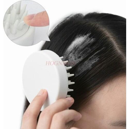 Silicone Shampoo Brush Adult Scalp Massage Tool Baby Wash Head Artifact Male And Female Bath Comb Point Health Care Tools