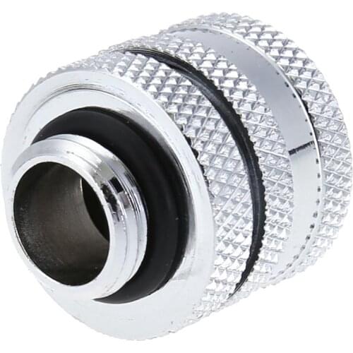 G1/4 14mm OD 4 Laps Hard Tube Quick Fitting Connector for PC Water Cooling System Connector G1/4 4.5mm length