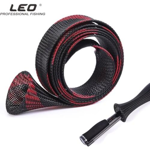 Universal Fishing Rod Cover 1.7m Lightweight Mesh Telescopic Fishing Pole Bag Casting Sea Fishing Tube Protector Sock