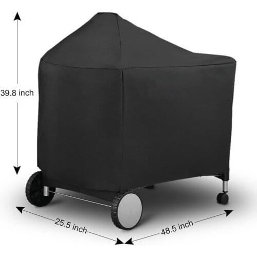 Barbecue waterproof protection frame Weber 7152 charcoal barbecue grill outdoor camping barbecue accessories black