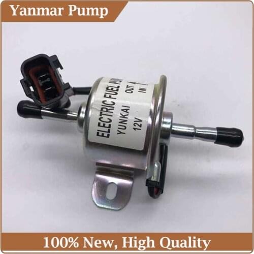 High Quality DC12V Electronic Fuel Feed Pump 129612-52100 For Yanmar 4TNV88 3TNV88 Fine Fuel Feed Pump