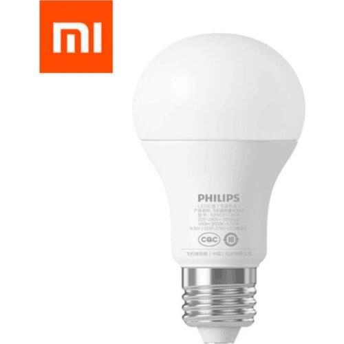 Original Xiaomi Mijia Smart White LED E27 Bulb Mi Light APP WiFi Remote Group Control 3000k-5700k 6.5W 450lm 220-240V 50/60Hz