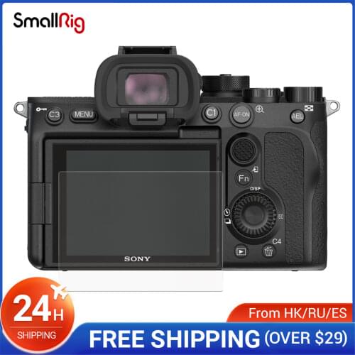 SmallRig Tempered Glass Screen Protector for Sony A7 & A9 & RX100 & ZV1 Camera (2 pcs) 3191