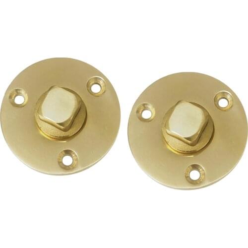 2x Bronze Fit For 1 Inch Hole 1/2'' NPT Boat Cabin Garboard Drain Plug Cast