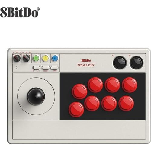 Arcade Stick Joystick Dynamic Button Ultimate Software Turbo Bluetooth & 2.4G and Wired Connectivity for Switch & Windows