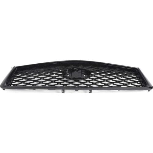 Car accessories car mesh Gloss Black for Eau Rouge Style Front Bumper Mesh Grille Grill Replacement for Infiniti Q50