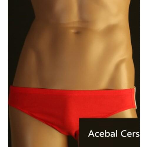 Acebal Cers brand 2019 nylon sexy underwear gay sexy breathable underwear mens low waist sexy underwear, men increase XXL size