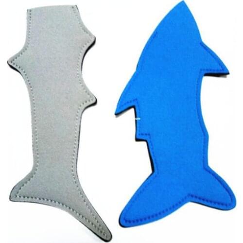 Popsicle Holder New shark style ice lolly sets of colorful summer ice Cream tools Ice Pop For kids childrens gifts LX6252