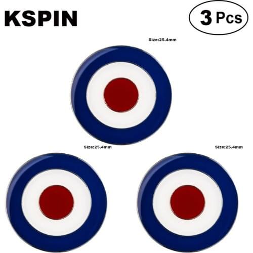 MOD Target Lapel Pin Brooches Pins Flag badge Brooch Badges