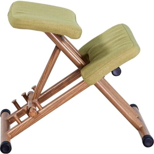Ergonomical Designed Kneeling Chair Stool Handle Height Adjust Office Knee Ergonomic Correct Posture