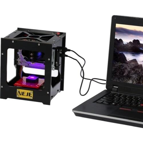 Cnc engraving machine NEJE KZ-1500mW Automatic DIY Print laser engraver mini USB Engraving Machine Off-line Operation