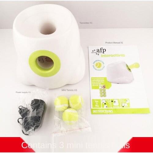 Pet dog toy automatic pitching ball throwing device tennis transmitter tease intelligent tennis transmitter dog ball launcher