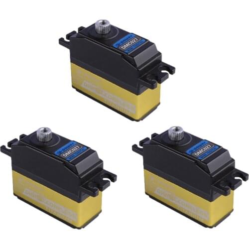3PCS K-power DMC027 3.5KG/0.05Sec High Speed Titanium Gear Coreless Micro/Mini Digital Servo Motor for 500H Helicopter Airplane