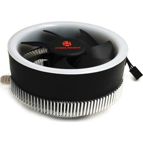 Coolmoon Q2 RGB Desktop PC Fan Adjust RGB Cooling Fan Silent Control Computer Cooler Cooling RGB Case Fans for intel＆amd