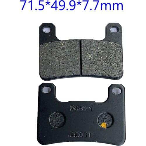 Motorcycle Front Brake Pad for Kawasaki Z900 Ninja1000 2018 KLZ1000 Versys 2019 Z1000 10-17 ZX-10R ZRT00 ZX1000 Ninja1000 08-15