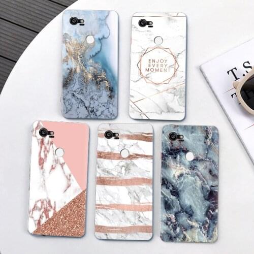 Marble Soft TPU Cases for Capa Google Pixel 3 3a XL Case Silicone for Coque Google Pixel 2 XL Geometric Case Back Cover fundas