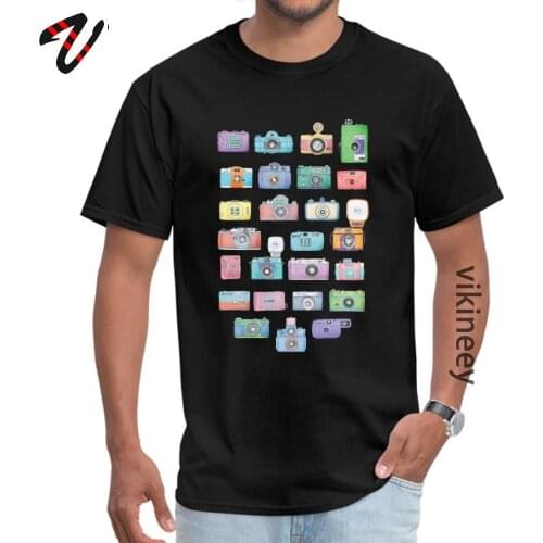 Cameras Photographer Shoot DSLR Print Men T Shirt 3D Printed Sweatshirts 2019 New Short Sleeve Graphic Fashion Tee Shirt