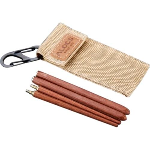 Alocs Outdoor Dinnerwear Tw-204 Portable Foldable Tableware Practical Picnic Foldable Chopsticks