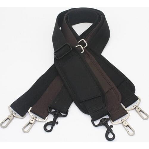 Bag Straps DIY Bag Accessories Parts Replacement Shoulder Belts Handbag Strap Long Bands With Pads Handle Silver Buckle KZ0395