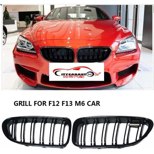 CITYCARAUTO high quality Racing grill grille ABS black front trim Replacement Grill Raptor fit for F06 F12 F13 640i 640d 650i M6