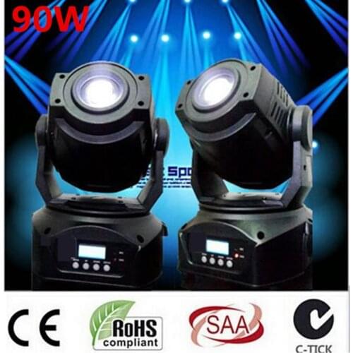 LED 90W Gobo LED Moving Head Light 3 Face Prism DMX Controller 16 Channel for Stage lighting effects Disco Nightclub dj light