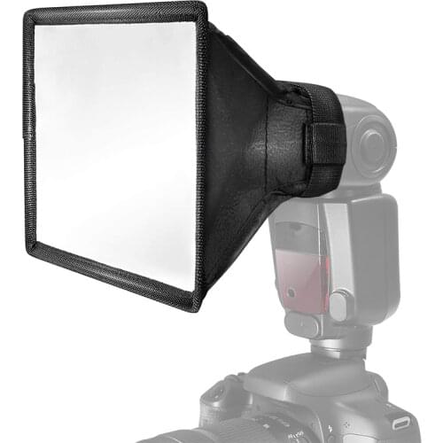 Universal Portable Flash Diffuser Light Softbox Speedlight Soft Box for DSLR Camera Pentax Minolta Flash Light Diffuser Dropship