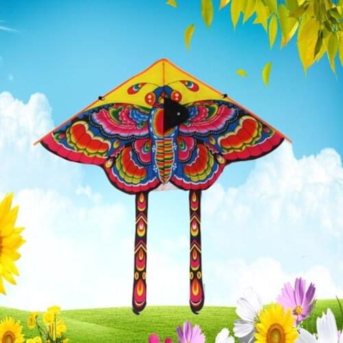 New Colorful Butterfly Kite Outdoor Kites Flying Toys Kite For Children Kids 77HD