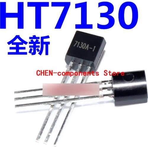 50pcs HT7130A-1 7130A-1 Three-terminal regulator tube straight Insert Triode