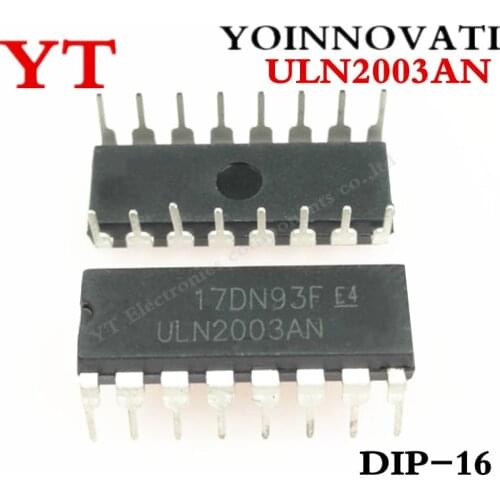 50pcs/lot ULN2003AN ULN2003 50V 0.5A DIP-16
