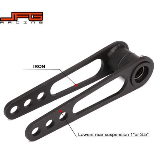 Motorcycle ATV 1" or 3.5" Iron Accessories Rear Lowering Kit Adapter Adjustable For SUZUKI LTR 450 LTR450