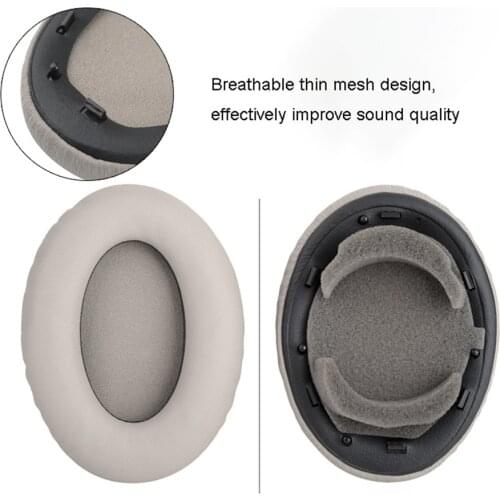 Replacement Sponge Ear Pads Cushion Covers for Sony WH 1000 XM3 Headphone Accessories