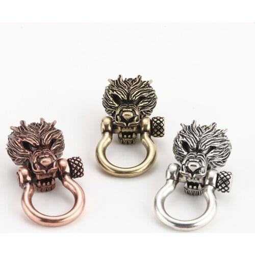 Paracord Beads for Jewelry Making Supplies Vintage Gold Spacer Beads & Clasps Animal Dragon Diy BraceletAccessories Big Hole